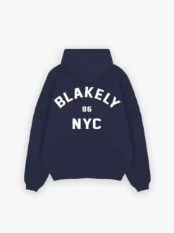 NYC Relaxed Hoodie - True Navy 8 NYC Relaxed Hoodie - True Navy -Blakely Clothing Store image493