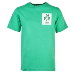Republic of Ireland 1926 Shamrock Vintage Green Rugby T-Shirt