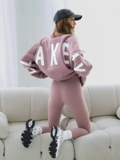 Isabel Hoodie & Leggings Set - Dusty Pink -Blakely Clothing Store isabelleggingsetD