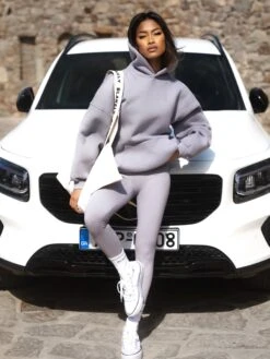 Isabel Hoodie & Leggings Set - Pale Lilac -Blakely Clothing Store isabelsetD 18