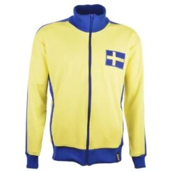 Sweden Retro Track Top - Classic Football Style Jacket