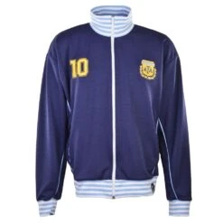 Argentina Retro Track Top: Premium Vintage Style Football Jacket