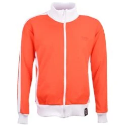 TOFFS Est 1990 Track Top in Red/White