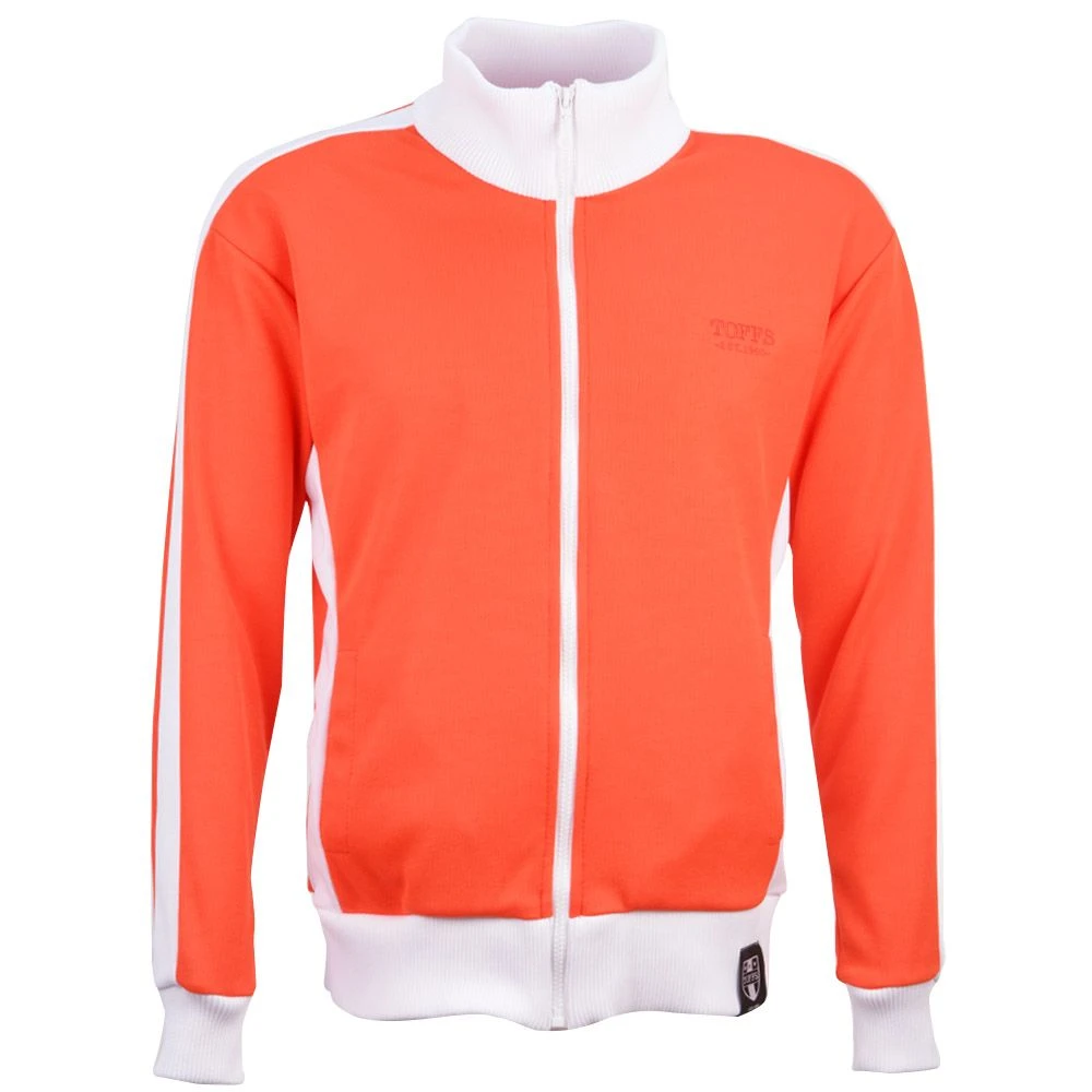 TOFFS Est 1990 Track Top in Red/White 1 TOFFS Est 1990 Track Top in Red/White