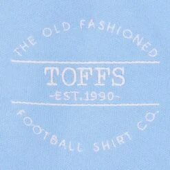 The Old Fashioned Football Shirt Co. Sky/White Track Top 4 The Old Fashioned Football Shirt Co. Sky/White Track Top -Blakely Clothing Store j0057 1