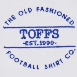 The Old Fashioned Football Shirt Co. White/Royal Track Top 4 The Old Fashioned Football Shirt Co. White/Royal Track Top -Blakely Clothing Store j0060 1