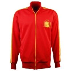 Spain Retro Track Top – Classic Vintage Style Football Jacket