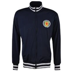 Scotland 1978 World Cup Retro Track Top - Heavy Pique Jacket