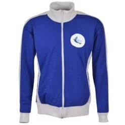 Cardiff City Retro Track Top - 1960s Vintage Football Jacket