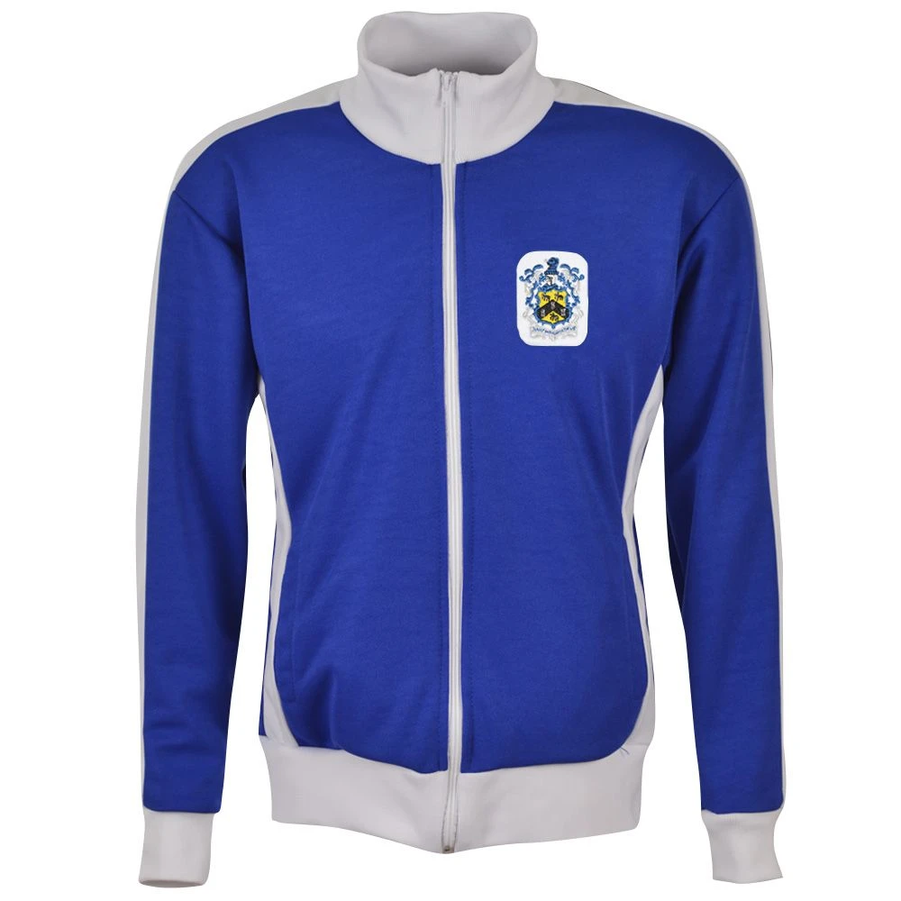 Huddersfield Town Retro Badge Track Top - Royal/White 1 Huddersfield Town Retro Badge Track Top - Royal/White