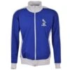 Oldham Athletic Track Top - Royal/White Retro Badge Jacket