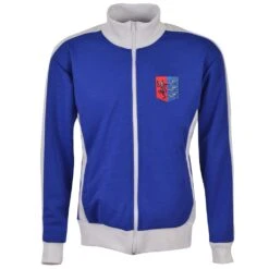 Ipswich Town FC Retro 1977-80 Track Top - Royal/White