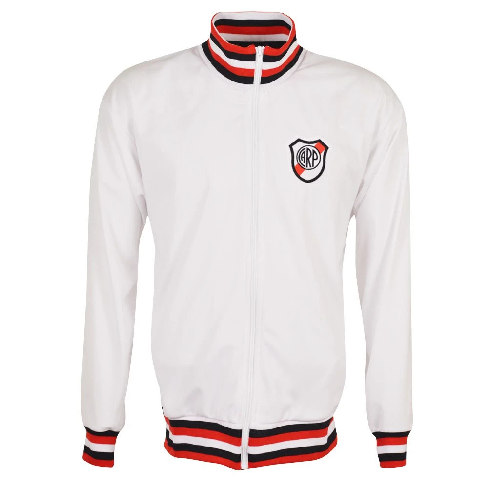 River Plate Track Top - Classic Embroidered Football Jacket 1 River Plate Track Top - Classic Embroidered Football Jacket