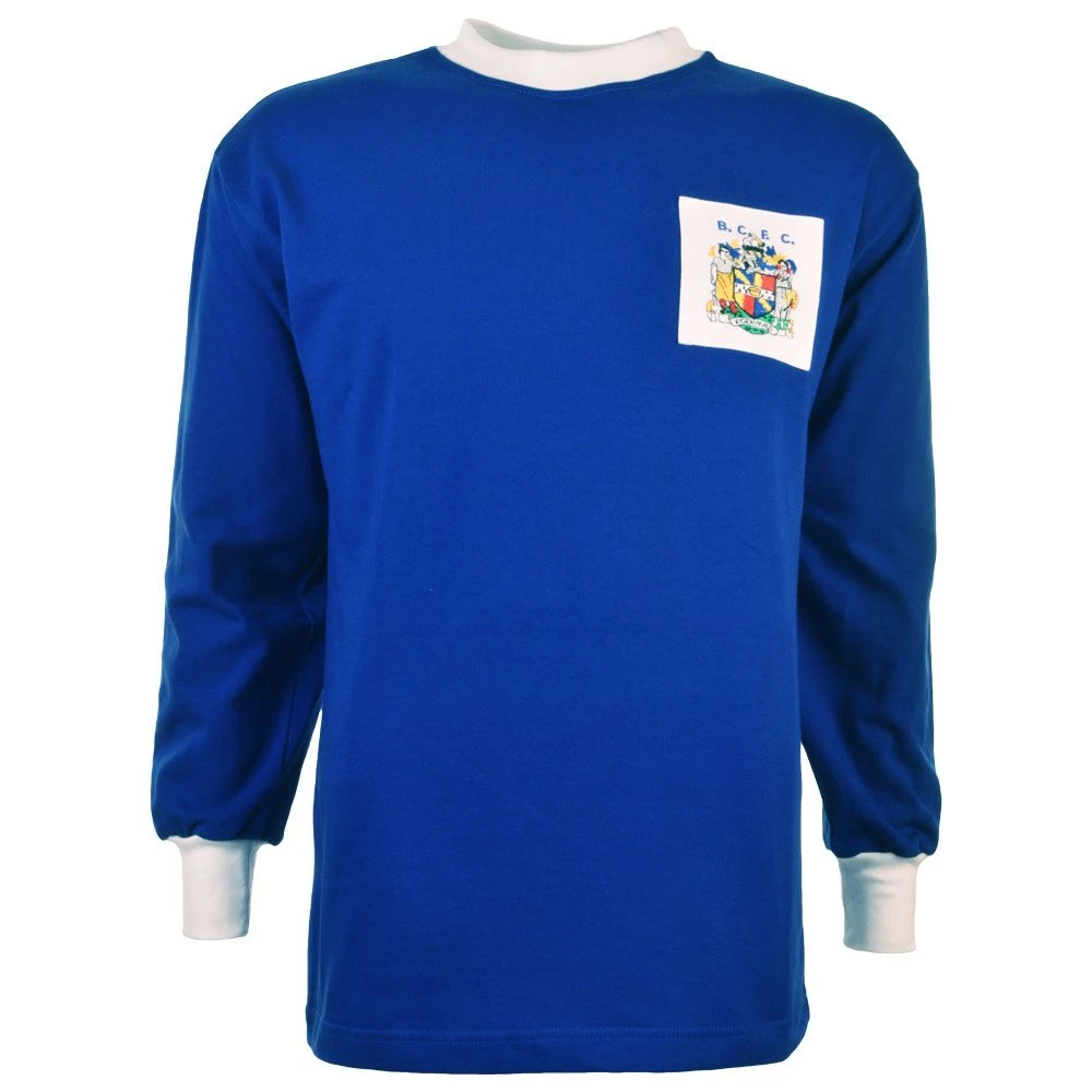 Birmingham City FC 1960s Kids Retro Football Shirt - Long Sleeve 1 Birmingham City FC 1960s Kids Retro Football Shirt - Long Sleeve