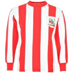 Sheffield United 1960-70s Kids Retro Long Sleeve Football Shirt