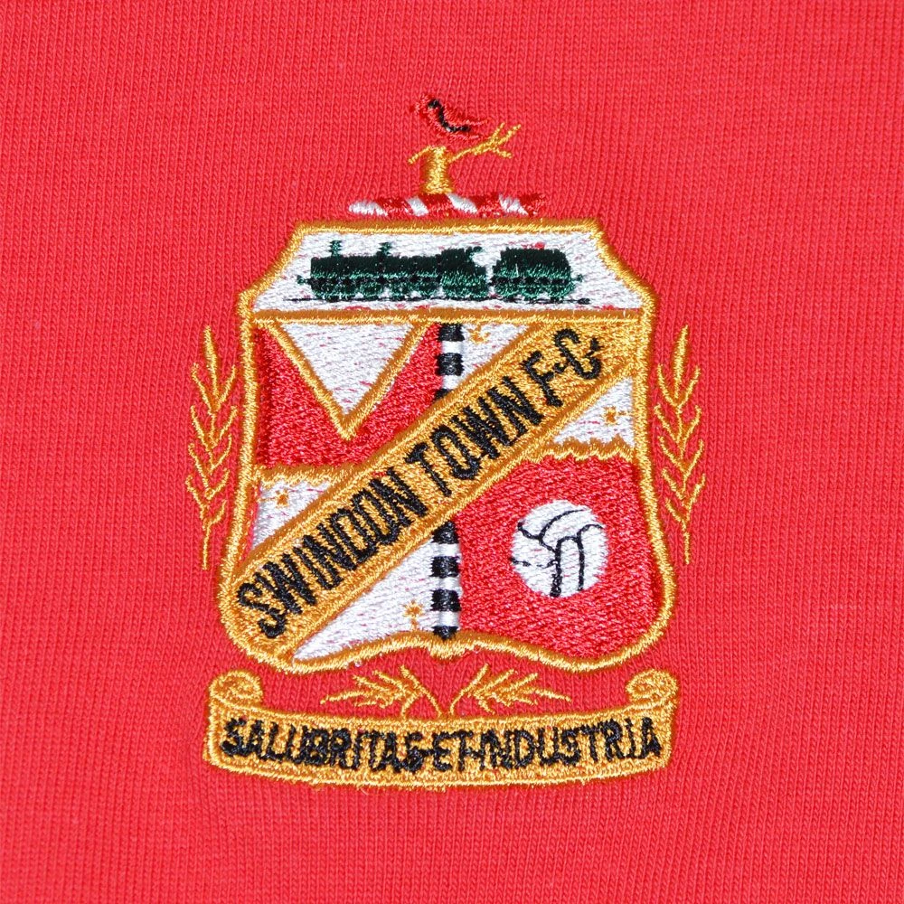 Swindon Town 1960s Kids Retro Football Shirt 2 Swindon Town 1960s Kids Retro Football Shirt - Image 2