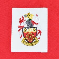 Crewe Alexandra 1960-63 Kids Retro Football Shirt - Long Sleeve -Blakely Clothing Store kd1287 1