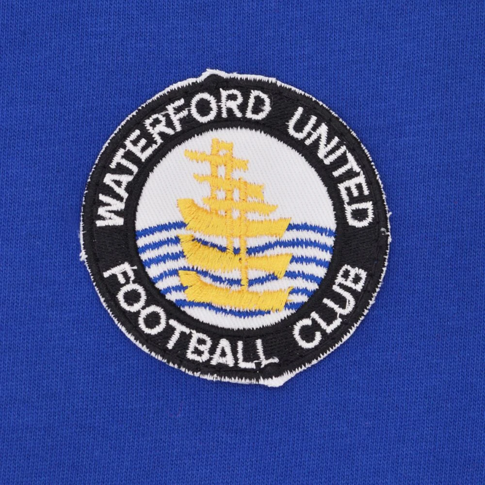 Waterford United Kids Retro Football Shirt - Long Sleeve Cotton Jersey 2 Waterford United Kids Retro Football Shirt - Long Sleeve Cotton Jersey - Image 2