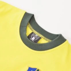Brazil 1970 World Cup Kids Retro Football Shirt - Classic Edition -Blakely Clothing Store kd3011 2