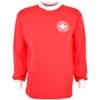 Kids Canada 1960s Retro Football Shirt - Long Sleeve Cotton Jersey -Blakely Clothing Store kd3014