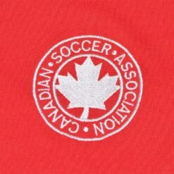 Kids Canada 1960s Retro Football Shirt - Long Sleeve Cotton Jersey -Blakely Clothing Store kd3014 1