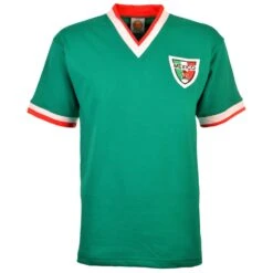 Kids Mexico 1960-70s Retro Football Shirt - Premium Cotton Jersey