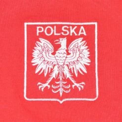 Kids Poland 1970s Away Retro Football Shirt - Premium Long Sleeve -Blakely Clothing Store kd3058 1