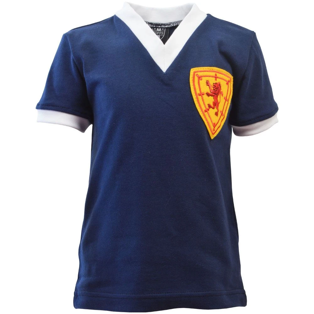 Kids Scotland 1950-1960 Retro Football Shirt - Premium Heritage Jersey 1 Kids Scotland 1950-1960 Retro Football Shirt - Premium Heritage Jersey