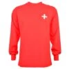 Kids Switzerland 1960 Retro Football Shirt - Long Sleeve Heritage Cotton 7 Kids Switzerland 1960 Retro Football Shirt - Long Sleeve Heritage Cotton -Blakely Clothing Store kd3074