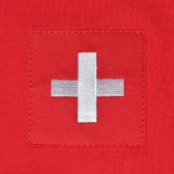 Kids Switzerland 1960 Retro Football Shirt - Long Sleeve Heritage Cotton -Blakely Clothing Store kd3074 1