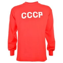 Kids CCCP Retro Football Shirt | Soviet Union 1960s-70s Long Sleeve