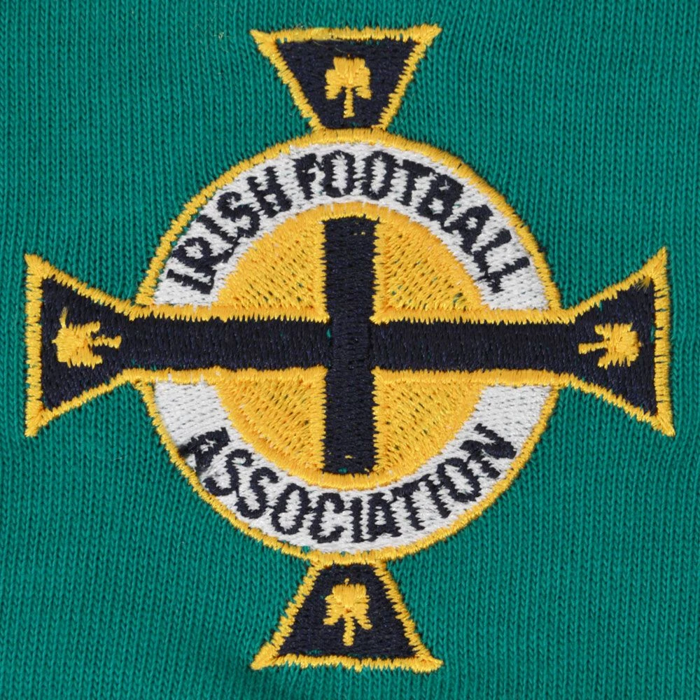 Northern Ireland 1969-74 Kids Retro Long Sleeve Football Shirt 2 Northern Ireland 1969-74 Kids Retro Long Sleeve Football Shirt - Image 2