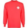 Kids Malta 1960 Retro Football Shirt - Premium 100% Cotton Long Sleeve -Blakely Clothing Store kd3201
