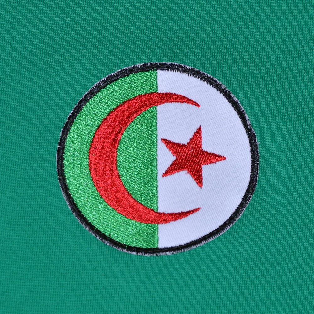 Algeria Retro Kids Football Shirt - 1960s-70s Long Sleeve Jersey 2 Algeria Retro Kids Football Shirt - 1960s-70s Long Sleeve Jersey - Image 2