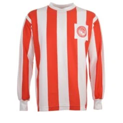 Olympiakos 1970s Kids Retro Football Shirt