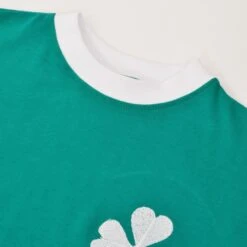 Panathinaikos 1970s Kids Retro Long Sleeve Football Shirt -Blakely Clothing Store kd4037 2