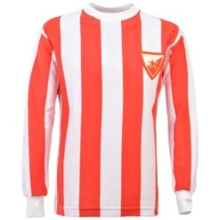 Red Star Belgrade 1960s Kids Retro Football Shirt