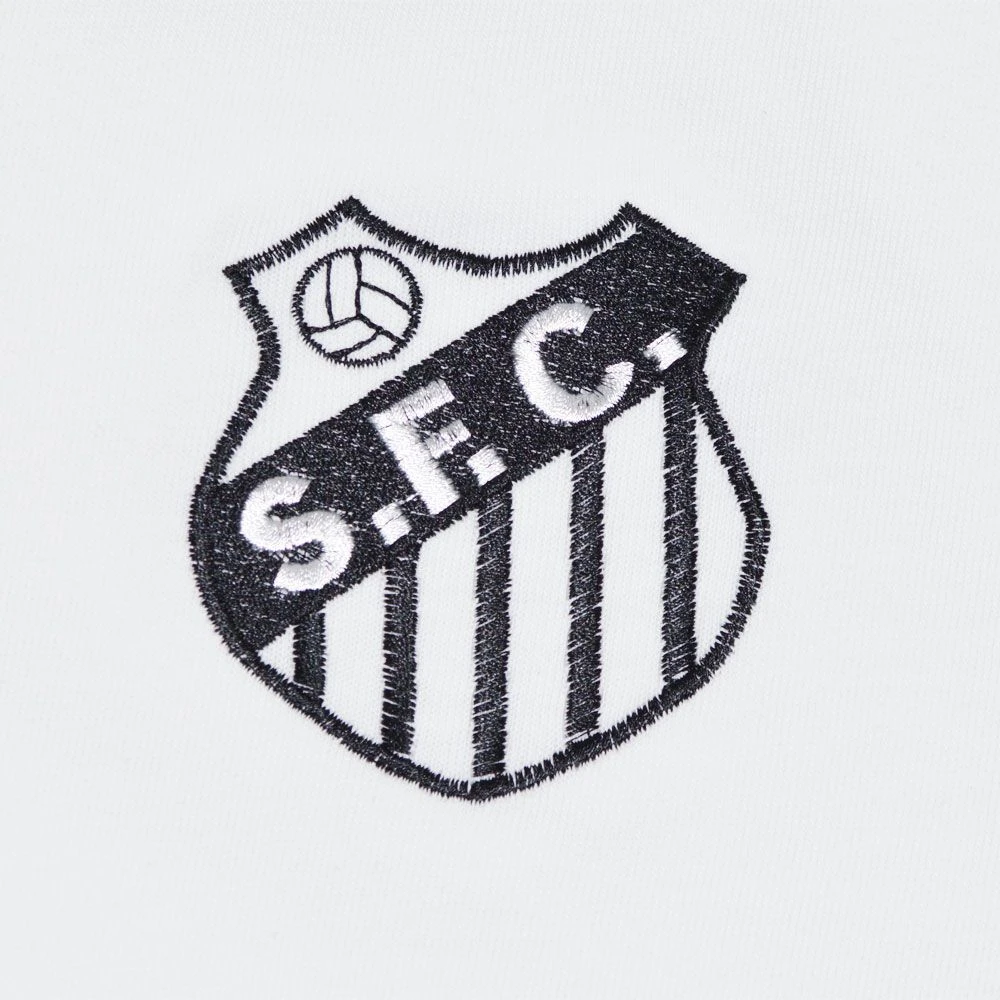 Santos 1950s - 1960s Kids Retro Football Shirt 2 Santos 1950s - 1960s Kids Retro Football Shirt - Image 2