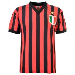AC Milan 1979-80 Children's Retro Football Shirt - The First Star Edition