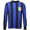 Inter Milan 1964-65 Kids Retro Football Shirt - Long Sleeve -Blakely Clothing Store kd4561