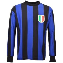 Inter Milan 1964-65 Kids Retro Football Shirt - Long Sleeve