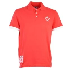 Sheffield United No 89 Red Polo Shirt - Official Club Apparel