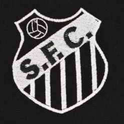 Santos Number 10 Black Polo Shirt - 100% Organic Combed Cotton -Blakely Clothing Store p0009 1