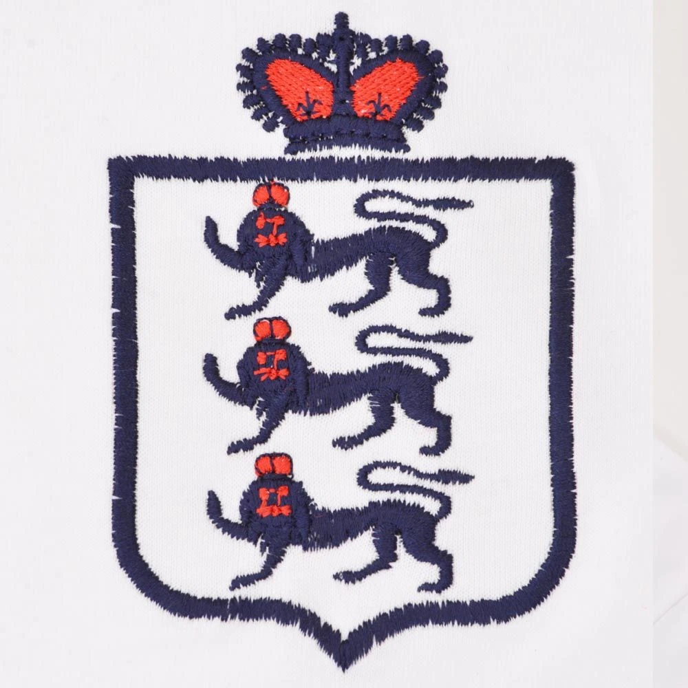 England White Polo Shirt - 100% Organic Cotton Regular Fit 2 England White Polo Shirt - 100% Organic Cotton Regular Fit - Image 2