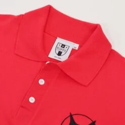 Sunderland No 73 Red Polo Shirt - Classic Organic Cotton Fit -Blakely Clothing Store p0048 2