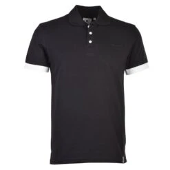 TOFFS Est 1990 Black Polo Shirt – British Made Organic Cotton