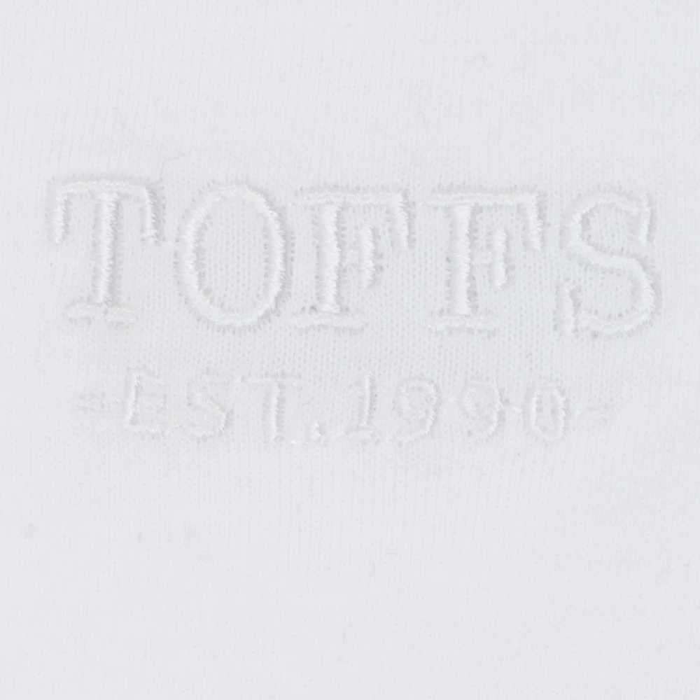 TOFFS Est 1990 White Polo Shirt - 100% Organic Cotton 2 TOFFS Est 1990 White Polo Shirt - 100% Organic Cotton - Image 2