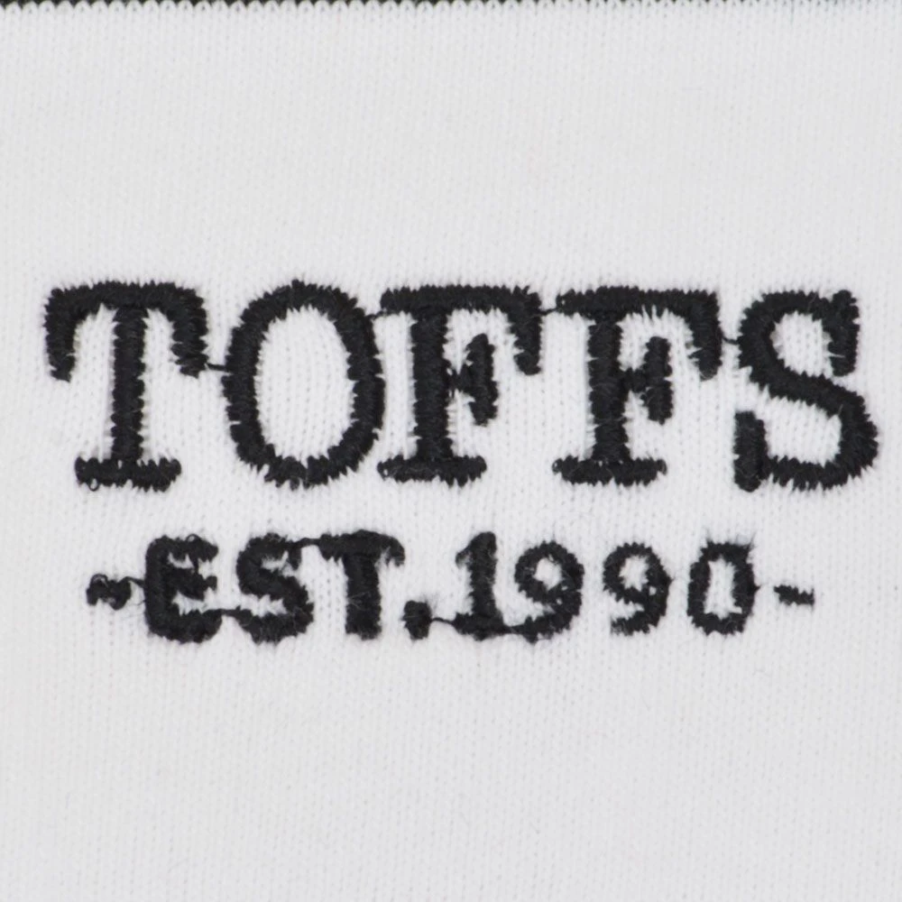 TOFFS Est 1990 Striped Polo Shirt - British Made Organic Cotton 2 TOFFS Est 1990 Striped Polo Shirt - British Made Organic Cotton - Image 2