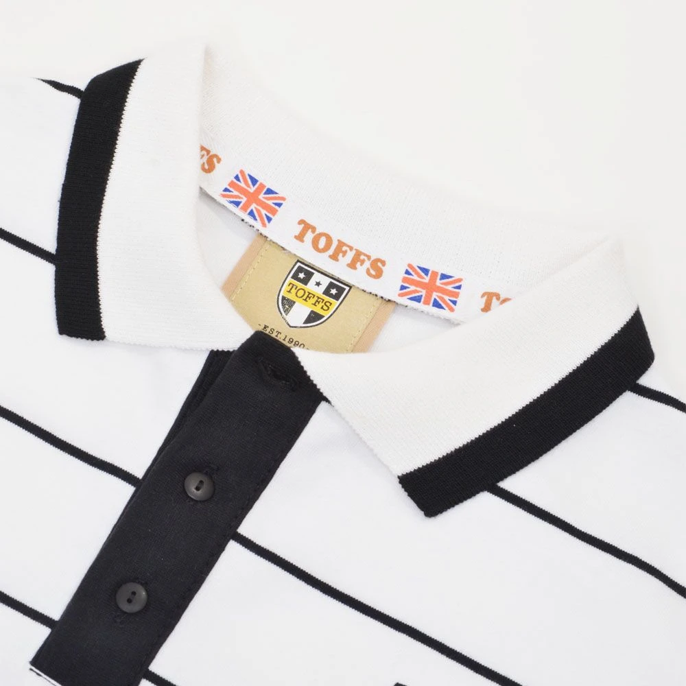 TOFFS Est 1990 Striped Polo Shirt - British Made Organic Cotton 3 TOFFS Est 1990 Striped Polo Shirt - British Made Organic Cotton - Image 3