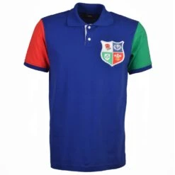 British & Irish Lions Rugby Polo - 100% Organic Cotton Supporter Shirt